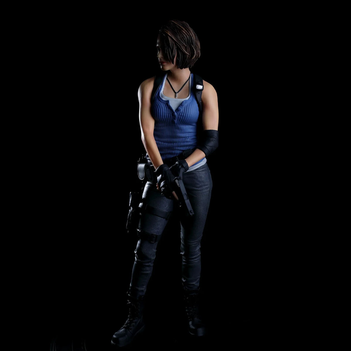 BIOHAZARD EVIL Character JILL VALENTINE Leon Scott Kennedy 30cm Statue Action Figure Toys