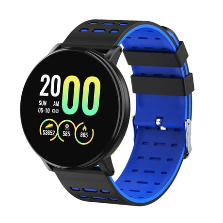 IP 68 Waterproof Smart Watch Bluetooth Heart Rate Monitor Wrist Watch Blood Pressure Monitor 1.3 inch Long Standby Smart Watch