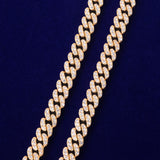 Bubble Letter Miami Cuban Link Chain for Men Necklace Bling AAAA Zircon Charms Hip Hop Fashion Jewelry 2021 Trend