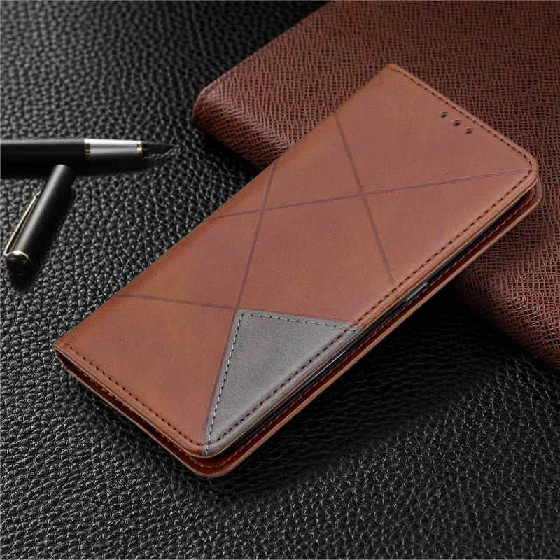 Wallet Flip Case For Redmi 12 Turbo Cover Case on For Xiaomi Redmi 12 12C Redmi12 C Redmi12C Coque Leather Phone Protective Bag