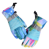 Kids Children Winter Warm Snowboard Touch Screen Ski Gloves Full Finger Mittens P0RA