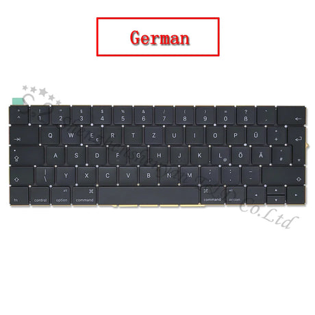 New A1706 A1707 US/UK/Spanish/Korean/French Keyboard  For Macbook Pro Retina 13 "15" Touchbar Keyboard Replacement 2016 2017