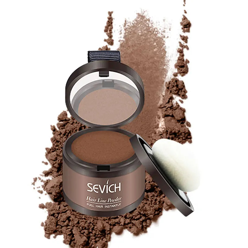 Sevich 20pcs/lot Hairline Shadow Powder hair root touch up hair color edge control Hairline Grooming Powder Beauty Makupe