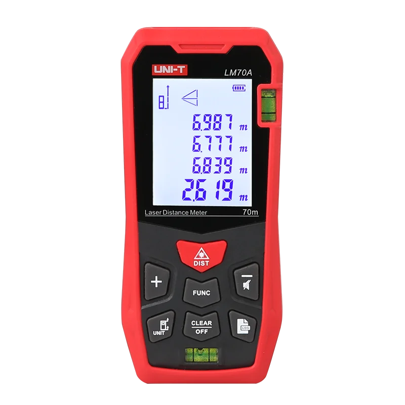 UNI-T Laser Rangefinder LM50A LM70A LM100A LM120A Laser Distance Meter Digital Range Finder Tape Measure