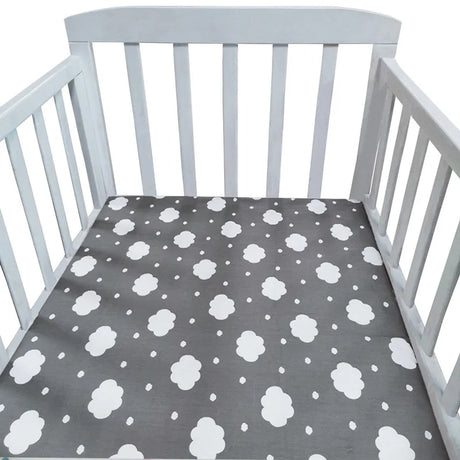 Ins Cotton Baby Toddler Fitted Crib Sheets Collection Crib Bedding Set for Children Mattress Cover Protector 9 Specifications