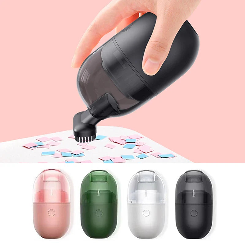 Vacuum Cleaner Handheld Desktop Mini Vacuum Cleaner Protable Cleaner For PC Laptop Keyboard School Classroom Office