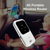 4G Wireless Router LTE Portable Car Mobile Broadband Network Pocket 2.4G Wireless Router 100Mbps Hotspot SIM Unlocked WiFi Modem