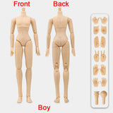 OB24 Blyth Dolls Body for ICY Moveable joints Blyth Boy Girl doll Body 19 joint azone s pure neemo 1/6 BJD ob24 anime girl