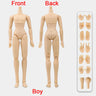 OB24 Blyth Dolls Body for ICY Moveable joints Blyth Boy Girl doll Body 19 joint azone s pure neemo 1/6 BJD ob24 anime girl