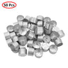 50Pcs Empty Candle Tins Lightweight Premium Aluminum Tea Light Cups Pans Tealight Holders for DIY Candle Making Projects