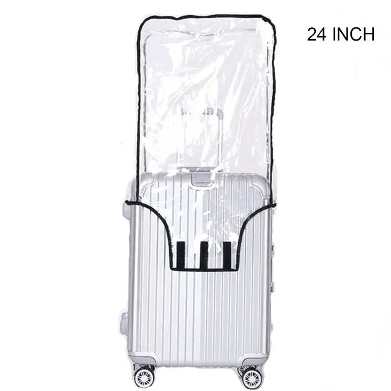 Full Transparent Luggage Protector Cover Thicken Suitcase Protector Cover PVC Suitcase Cover Rolling Luggage Cover