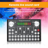 Bluetooth  Sound Card Headset Microphone Webcast Live Streamer Broadcast Audio Card for Computer PC Mobile Phone