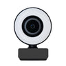 Webcam 1080P mini camera Fill Light Webcam with Microphone 360 degree web Camera for Pc Video Live Calling usb camera  Webcamera