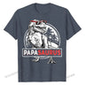 Papasaurus T shirt T rex Papa Saurus Dinosaur Men Dad Daddy Classic Cotton Boy Tops & Tees Crazy Faddish T Shirts