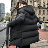 Men Winter New Warm Casual Fur Hooded Jacket Parkas Men Outdoor Fashion Warm Thick Pockets Army Coat Parkas Men