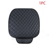 SEAMETAL Universal Car Seat Covers Pu Leather Car Seat Protector Four Seasons Car Seat Cushion Chair Carpet Pad Auto Accessories