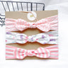 3pcs/lot Solid Nylon baby headband Bow Headbands For Cute Kids  Indian Turban Knot Rabbit Cotton Kids Hair Accessories