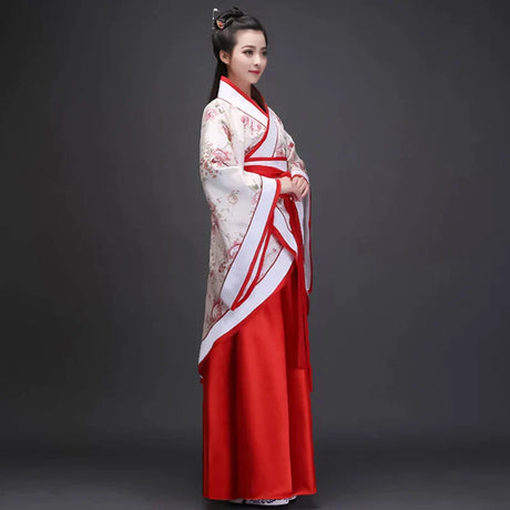 New Woman Stage Dance Dress Chinese Traditional Costumes New Year Adult Tang Suit Performance Hanfu Female Cheongsam