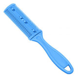 1PCS Double Sides Hair Razor Comb With 2 Removable Blades Cutter Cutting Thinning Shaper Haircut Trimmer Styling Tool