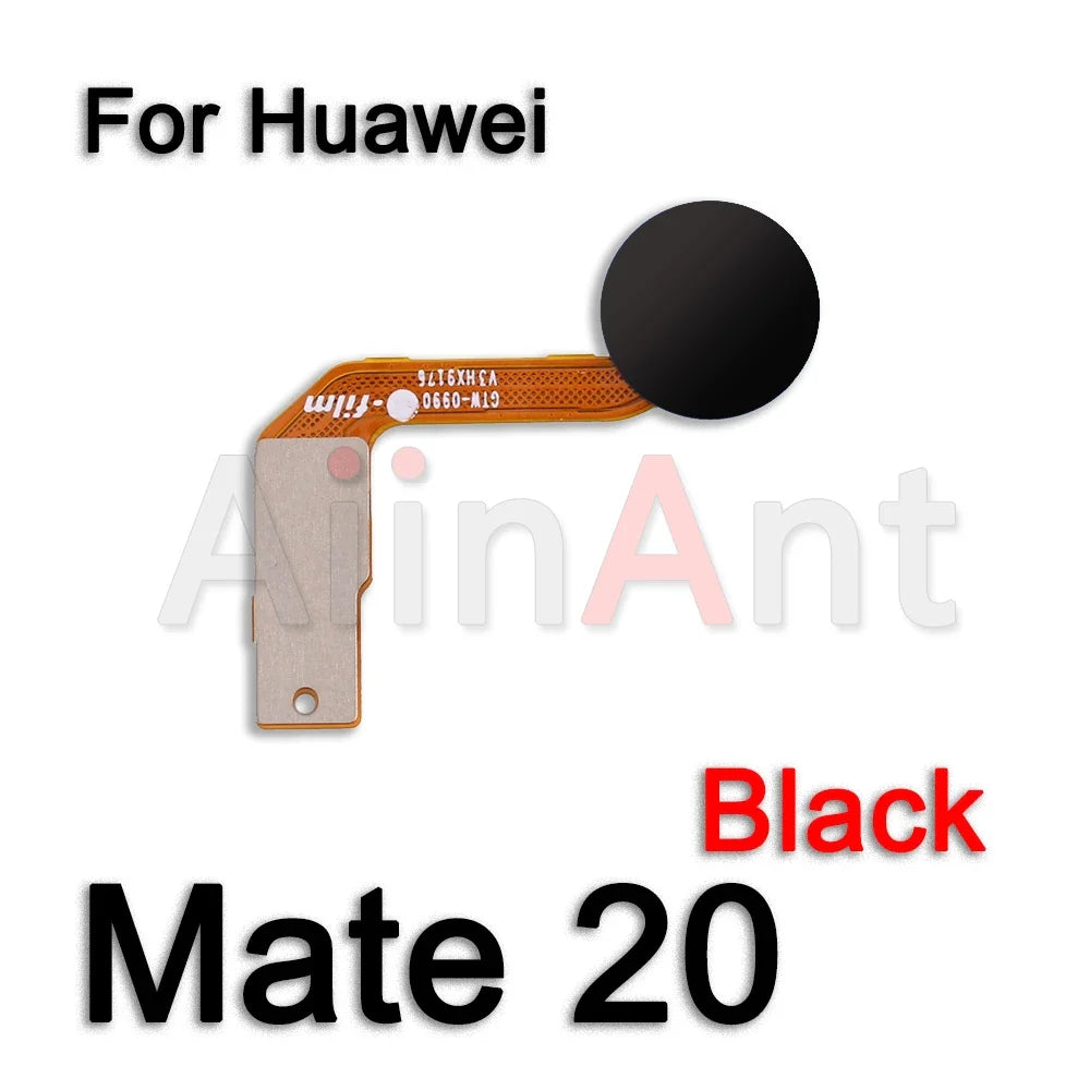 Aiinant Home Power Back Button Touch ID Finger Scanner Fingerprint Sensor Flex Cable For Huawei Mate 20 Lite Pro Spare Parts