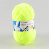 TPRPYN 10pcs Total 500g Milk Cotton Knitting Yarn Soft Tufting Baby crochet knitted Yarn for Hand Knitting worsted thread line