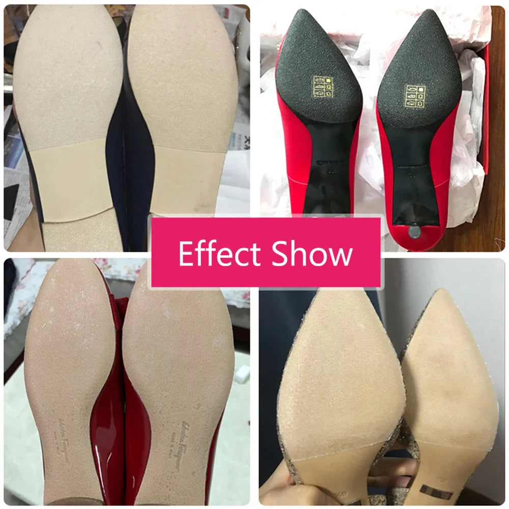 Shoe Sole Protector for High Heels Anti-Slip Shoe Repair Soles Stickers for Shoes Inserts Self-Adhesive Outsole Sole Protection