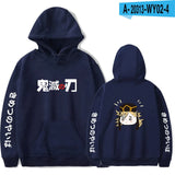 Anime Hoodie Demon Slayer Oversized Hoodies Sweatshirts Men/Womens Autumn Sweatshirt Harajuku Casual Clothing fashion Pullovers