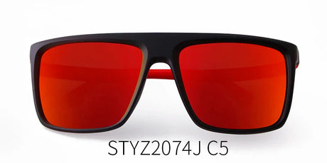 Classic Black Male Frame Polarized  Sunglasses 2021 Brand Designer Travel Square Shades Eyewear Driving Sun Glasses Female UV400