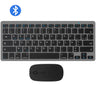 Bluetooth Keyboard Mouse Combo Ultra-Slim Mute Keycap Wireless Bluetooth Mouse Mice for Mac iPad iPhone iOS Android Windows