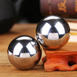 304 stainless steel Baoding Ball Daily Exercise Stress Relief Handball Therapy Massager Ball Hand Strength Fitness Balls 4cm