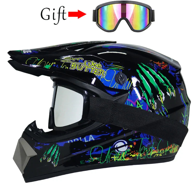 Motorcycle helmet children off-road helmet bike downhill AM DH cross helmet capacete motocross casco