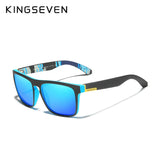 KINGSEVEN TR90 Frame Mirror Lens Sunglasses Polarized Men‘s Glasses Outdoor Sports Male Eyewear Original Accessories N751