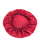 New Women Satin Night Sleep Cap Hair Bonnet Hat Silky Head Cover Elastic Band Nightcap Bath Spa bonnet de nuit dropshipping