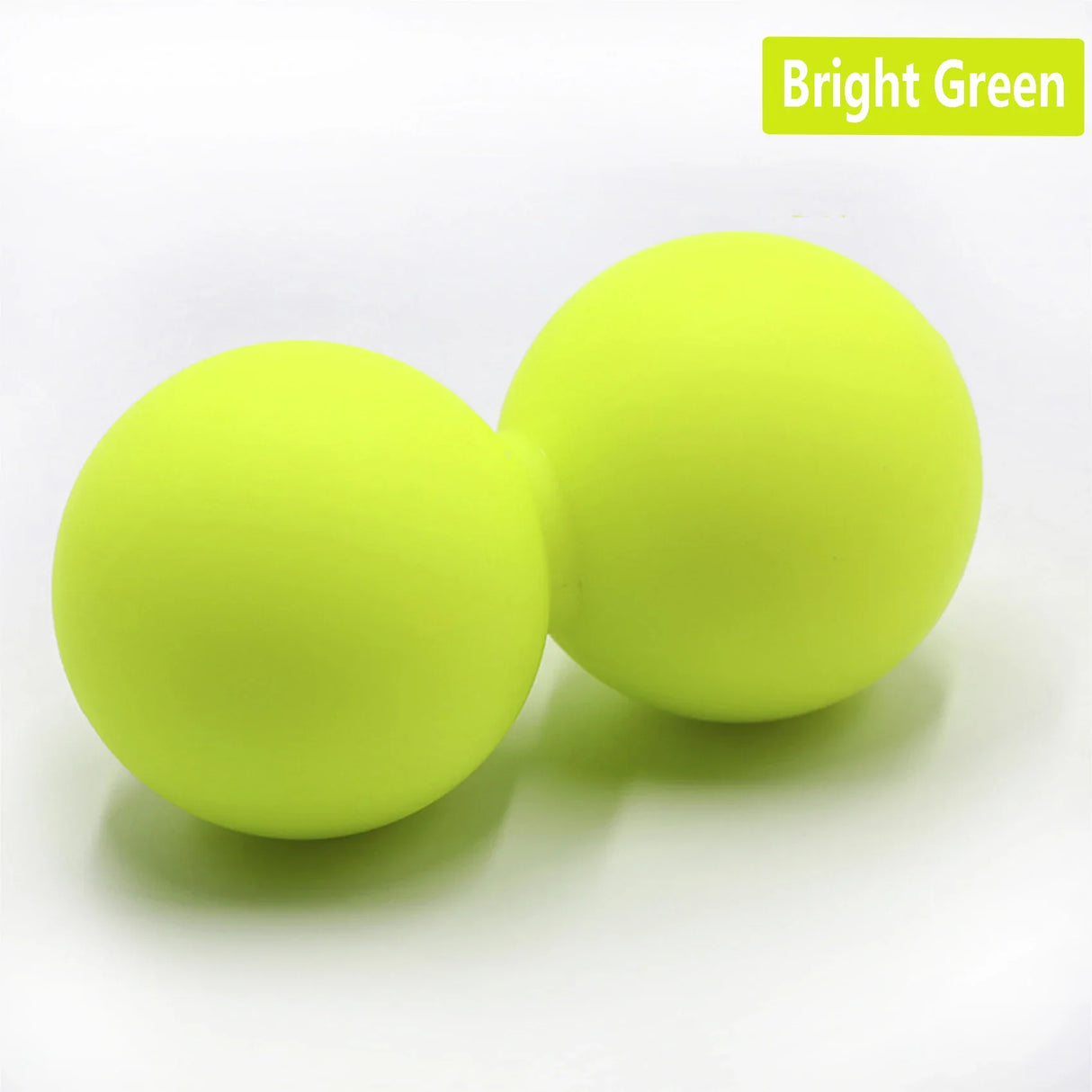 Double Lacrosse Ball MyofasciaPeanut Massage Ball High Density Fitness Body Fascia Massage Yoga Exercise Relieve Pain