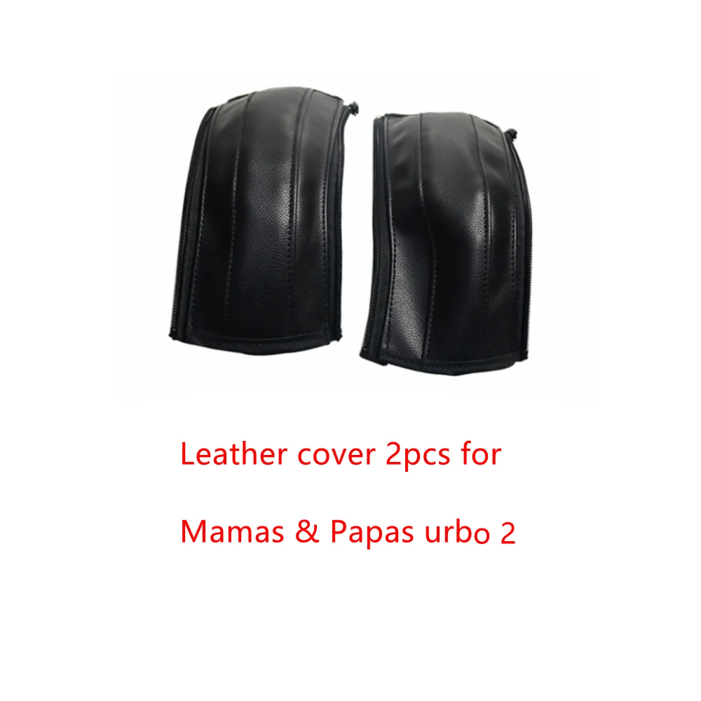 Baby Leather Bumper Covers For Mamas & Papas urbo 2 Stroller Pram Handle Sleeve Case Armrest Protective Cover Bar Accessories