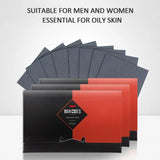 80/100pcs Men Women Oil Blotting Sheets Oil-absorbing Paper Facial Clean Linen Pulp Blotting Oil Control Handkerchief Paper