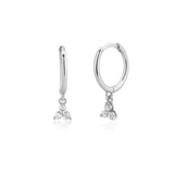 CCFJOYAS 925 Sterling Silver Lightning/Awl/Animal Pendant Hoop Earrings for Women Gold Silver Color Earrings Fashion Jewelry