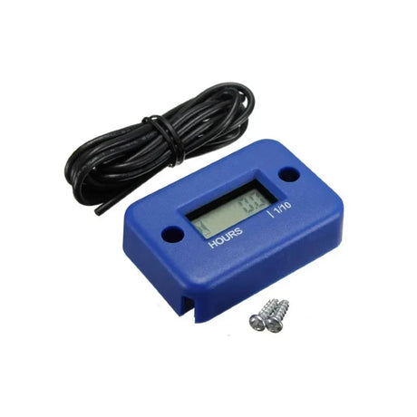 Waterproof Digital Hour Meter LCD Display Portable Engine Gauge Hour Meter For Motorcycle/Boat Engines Counter Hour Meter FE04