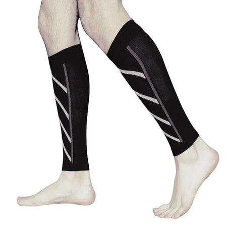 1 Pair Calf Support Graduated Compression Leg Sleeve Socks Outdoor Exercise Sports Safety NIN668