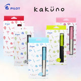 Kawaii Original Pilot KAKUNO Fountain Pen Ink Pen Cute Smiley Face Stationery School Supplies Office for 2020 Best Gift FKA-1SR