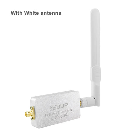 EDUP WiFi Booster 5.8GHz 4W Wireless Signal Booster Amplifier Plug&Play Detachable Antenna Siganl Range Extend for Drone Router