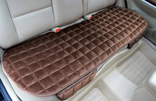 Car Seat Cover Flocking Cloth Not Moves Car Seat Cushions Non Slide Auto Universal Keep Warm Winter Accessories E4 X20