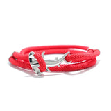 Handmade Adjustable Milan Rope Bracelet Bohemia Hammerhead Shark Braclet Trendy Red Thread Braslet Men Women Jewelry Accessories