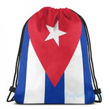 Funny Graphic print Patriotic Cuba Flag USB Charge Backpack Men School Bags Women Bag Travel Laptop bag