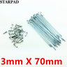 36pcs Motorcycle Accessories Spokes Wire about 20 Cm In Diameter 3 Mm Universal Electric Vehicle Parts Bicycle Spokes