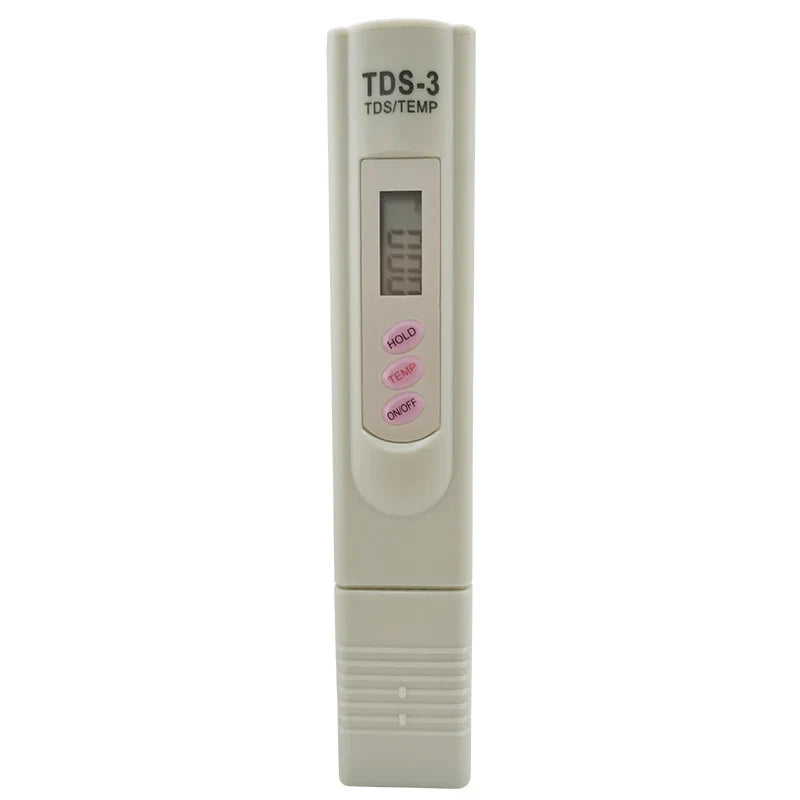 2-in-1 PPM Water TDS Meter Tester Drinking Water Quality Analyzer Monitor Filter Rapid Test Aquarium Hydroponics Pools PPM TDS-3