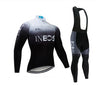 2021 New Men's Long Sleeve Cycling Suit Set Breathable Mountain Bike Wear