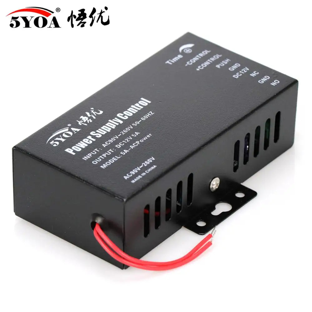 DC 12V Door Access Control system Switch Power Supply 3A 5A AC 110~240V for RFID Fingerprint Access Control Machine Device