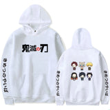 Anime Hoodie Demon Slayer Oversized Hoodies Sweatshirts Men/Womens Autumn Sweatshirt Harajuku Casual Clothing fashion Pullovers