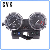 CVK instrument assembly gauges meter cluster speedometer odometer tachometer For KAWASAKI ZR250 Balius ZRX400 ZRX 750 1100 1200